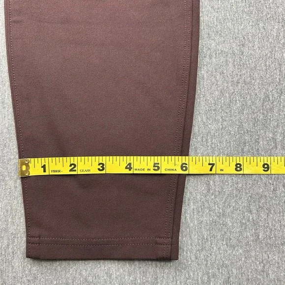 Carhartt Fitted Pants Purple Women's Large (12-14) Pull On Double Knee 102482 - Picture 6 of 12